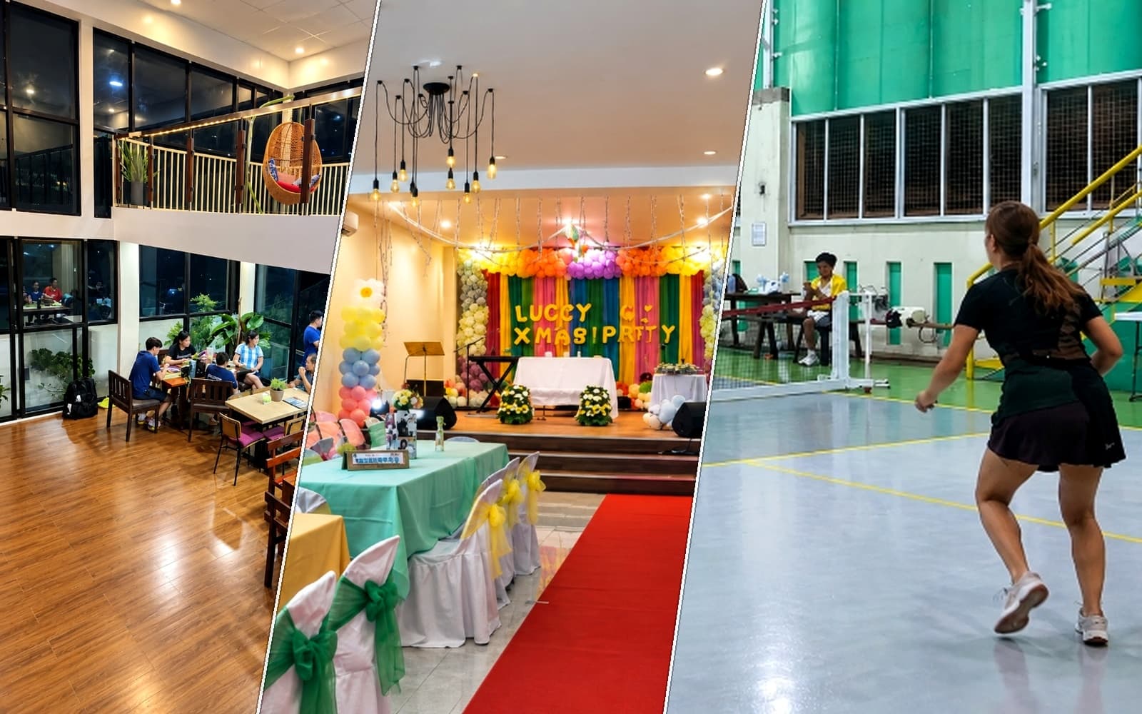 C&J's Events Place, Dining View Deck, and Pickleball Court
